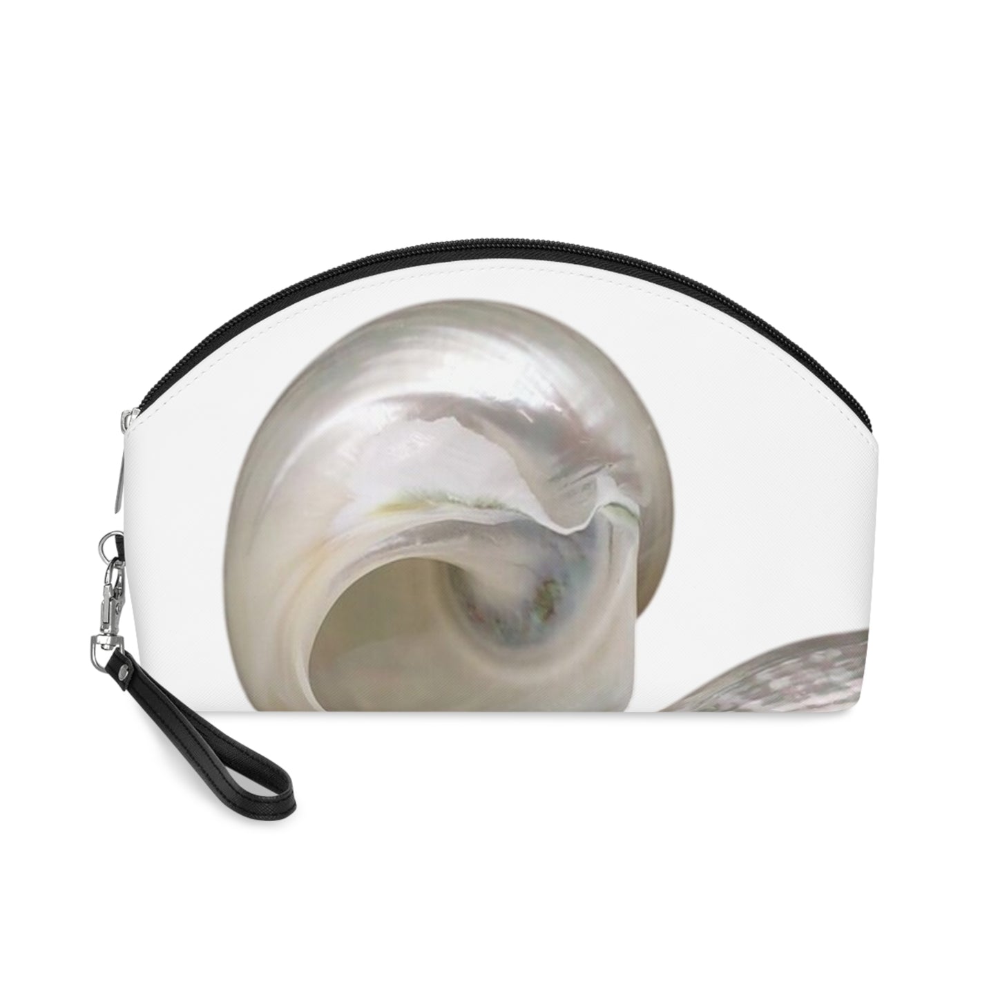 Makeup Bag - White Nautilus Trio, MACRO white