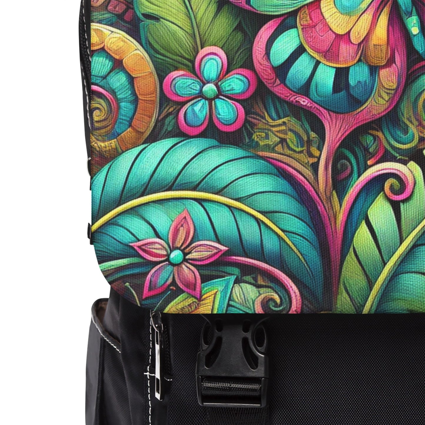 Rainbow Butterfly Pop Casual Backpack - Perfect for Everyday Adventures