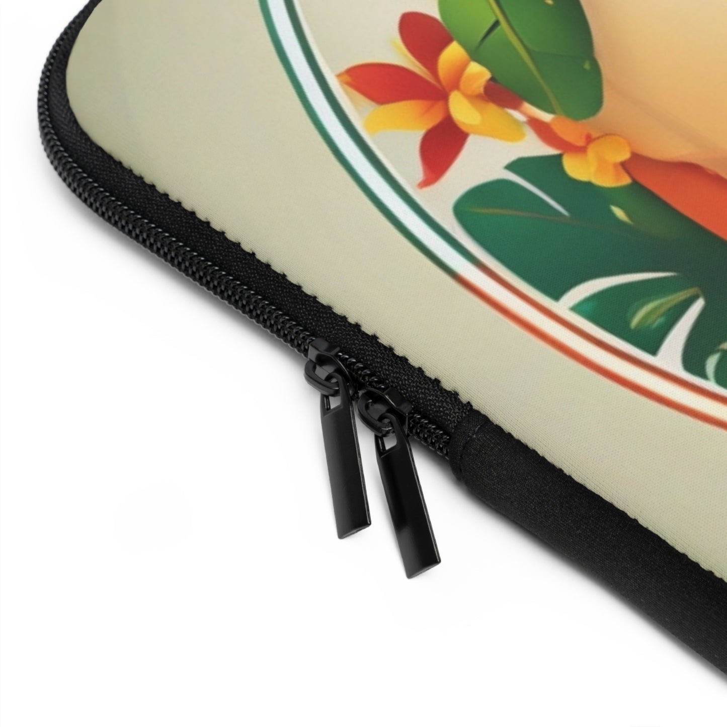 Tropical Laptop Sleeve, 5 Sizes - Perfect for Bird Lovers & Students / My Pet Parrot