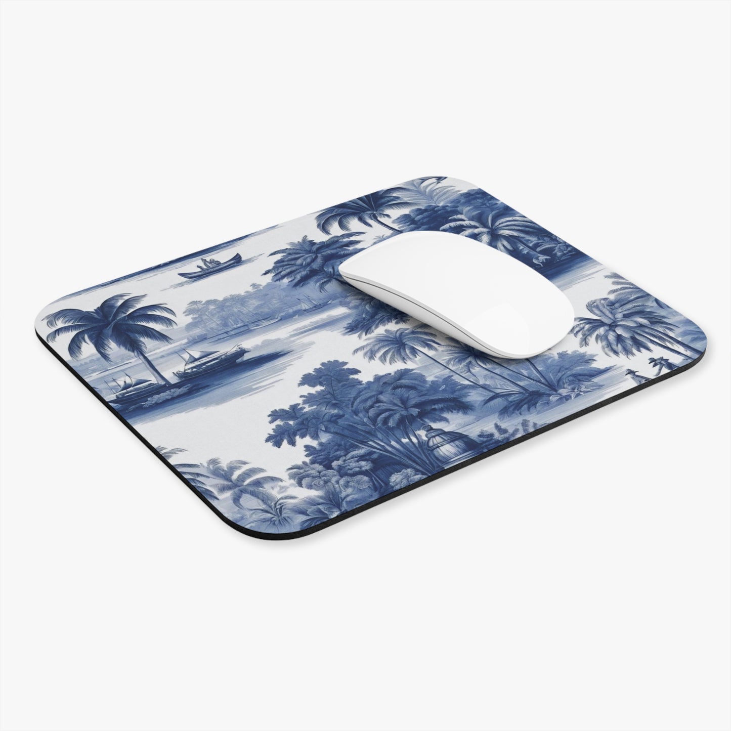 Mouse Pad (Rectangle) - My Last Voyage Toile