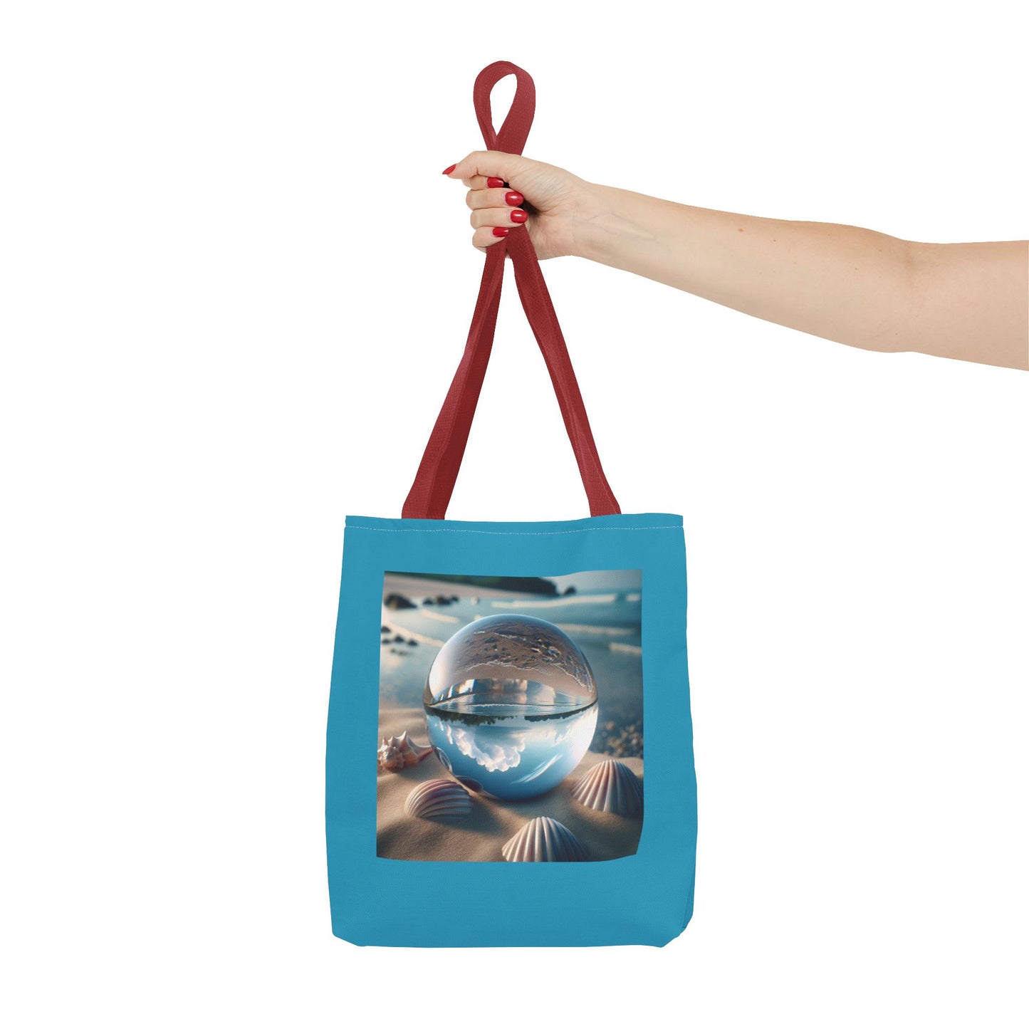 Crystal Ball With Shells Tote Bag - 3 Sizes