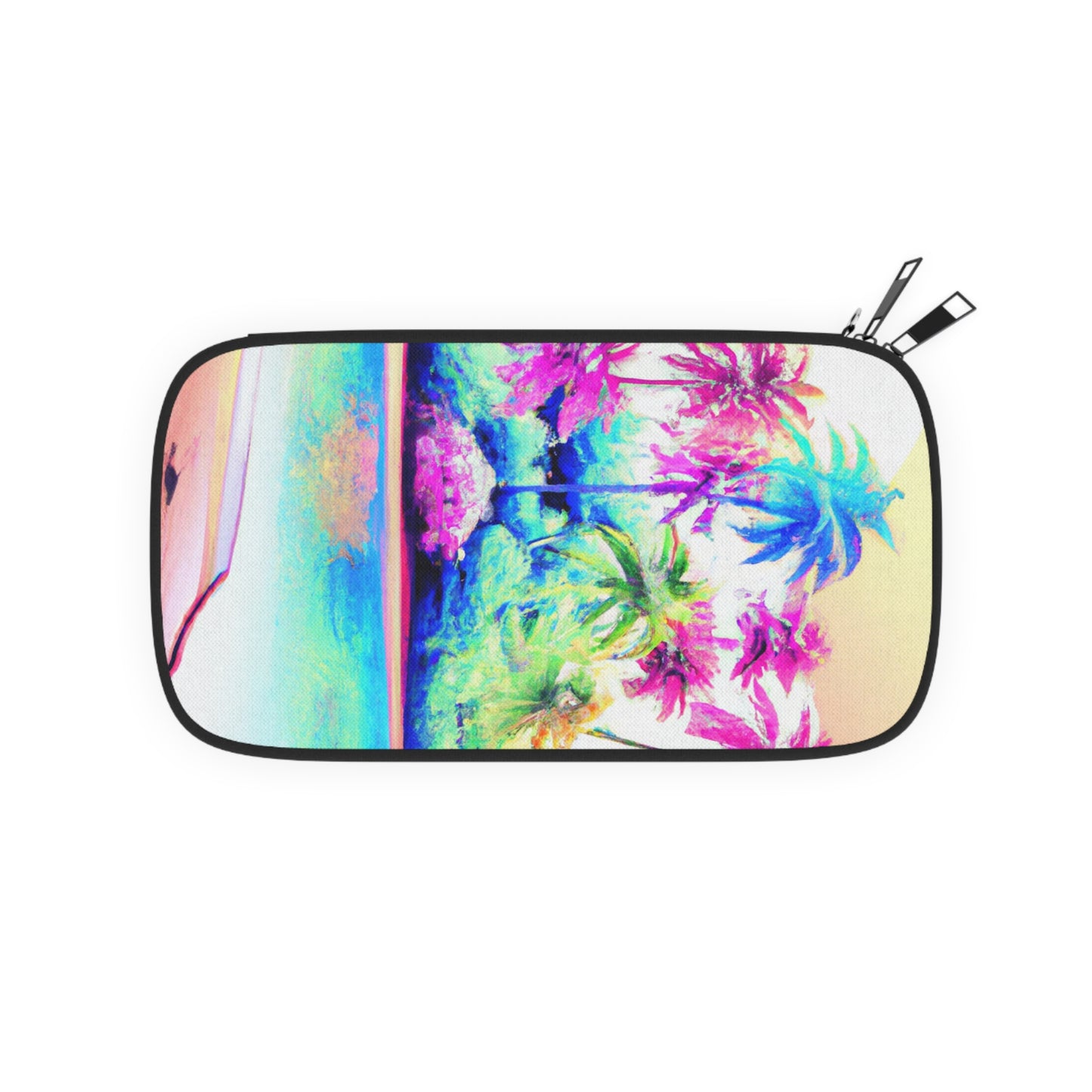 Passport Wallet – Perfect for Travelers & Adventurers / Watercolor Beach