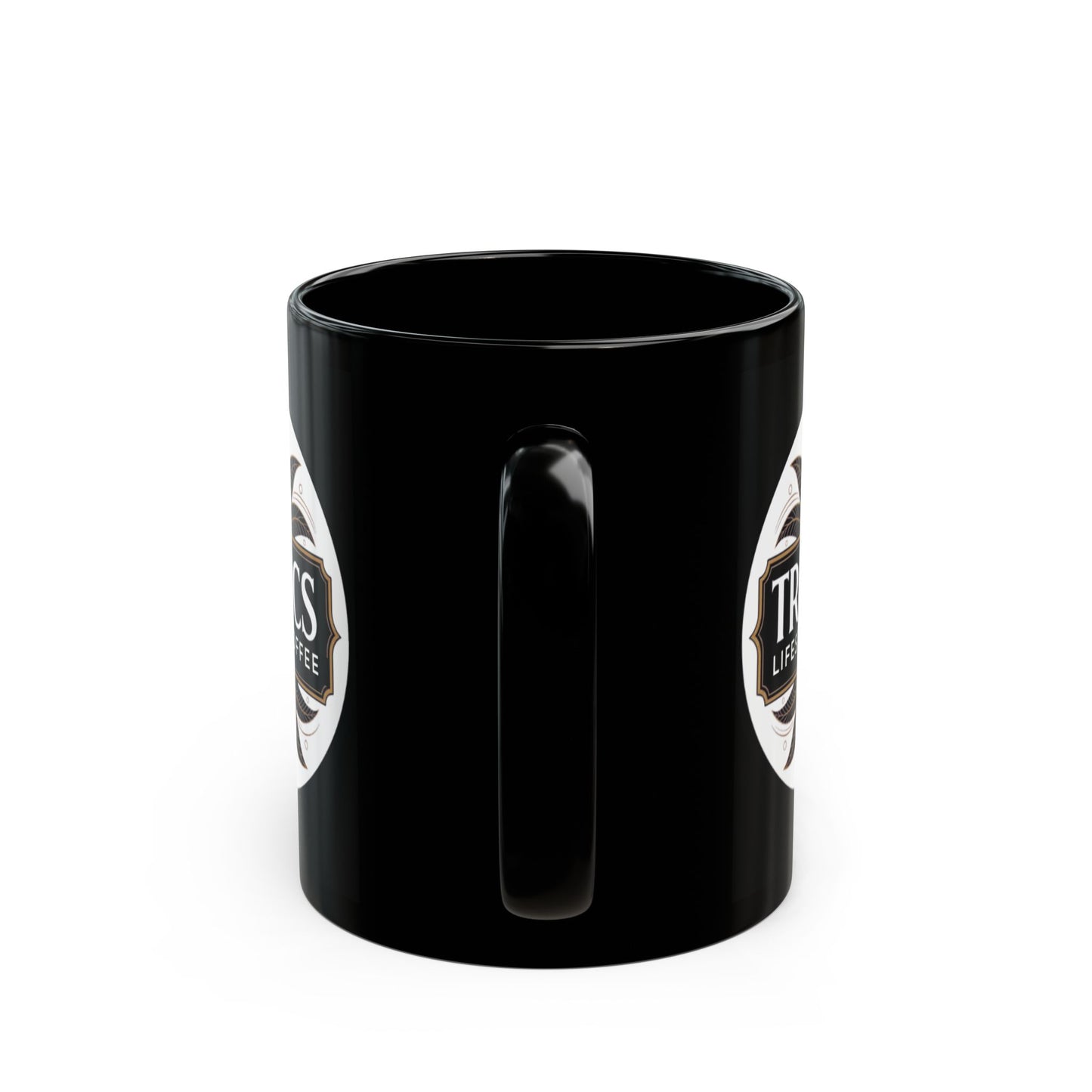 Black Coffee Mug - Water TLCoffee Logo