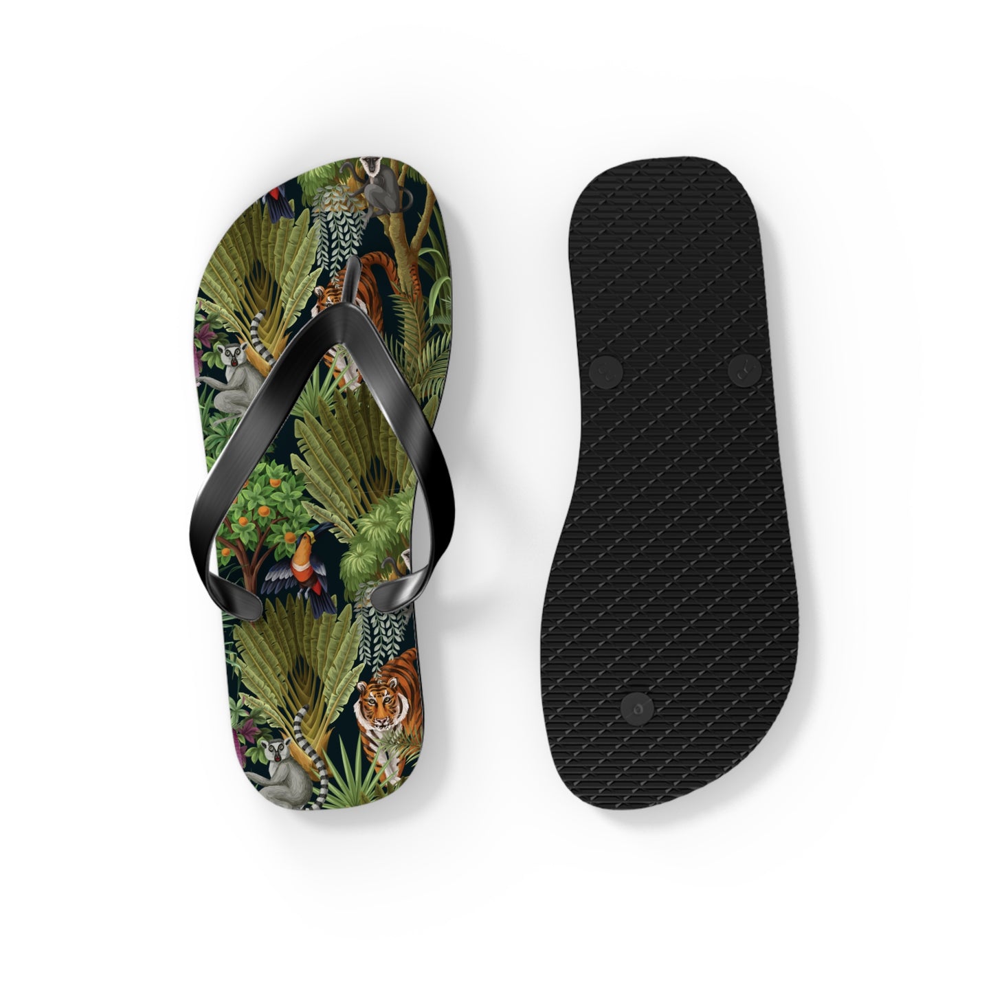 Flip Flops - Tiger Haven, Midnight