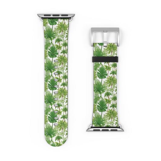 Apple Watch Band - Playful Palms Toile