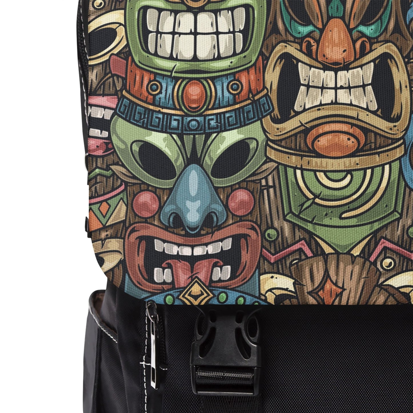 Tropical Casual Backpack - Perfect for Everyday Adventures / Tiki Legends