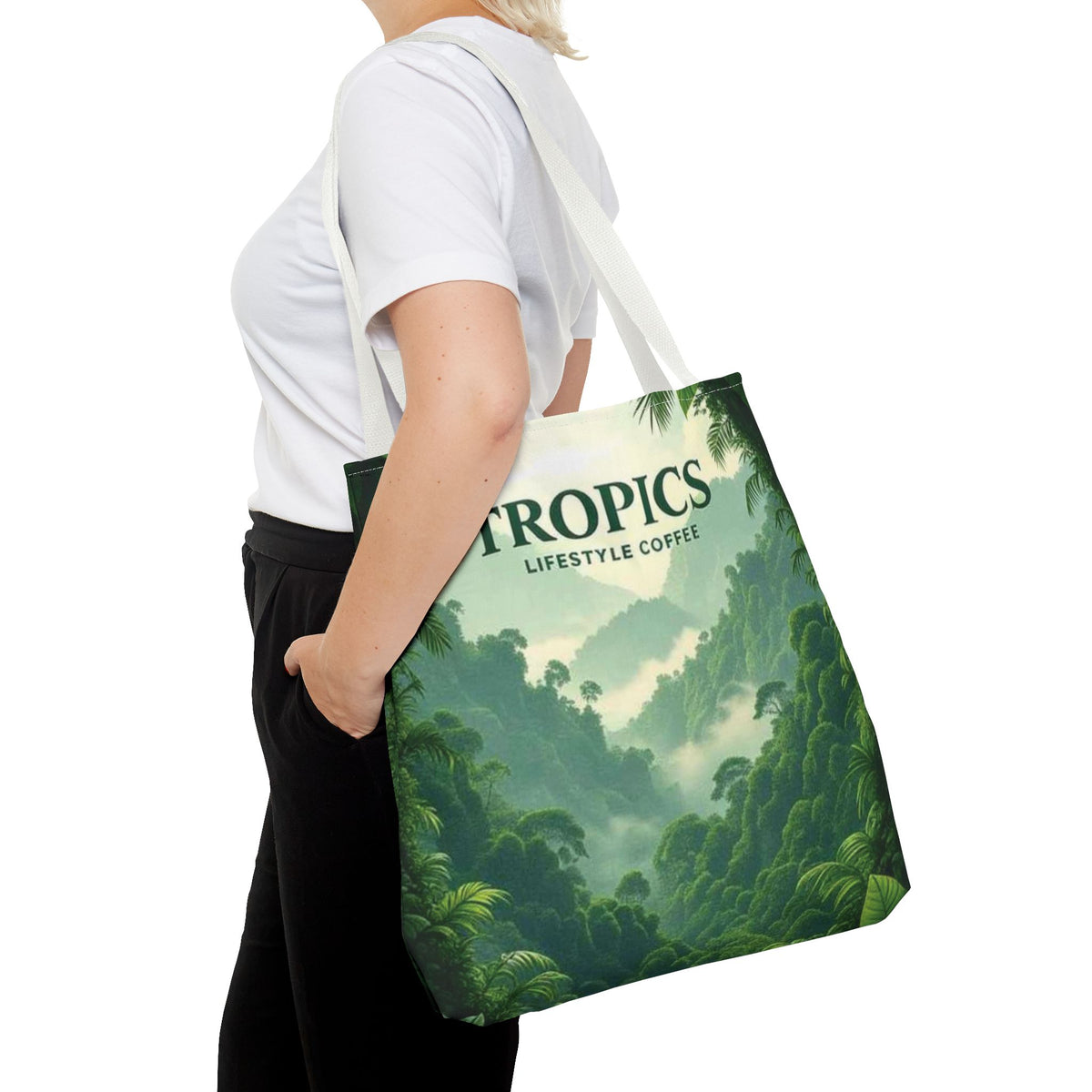 Rainforest Vistas Coffee Tote Bag - 3 Sizes