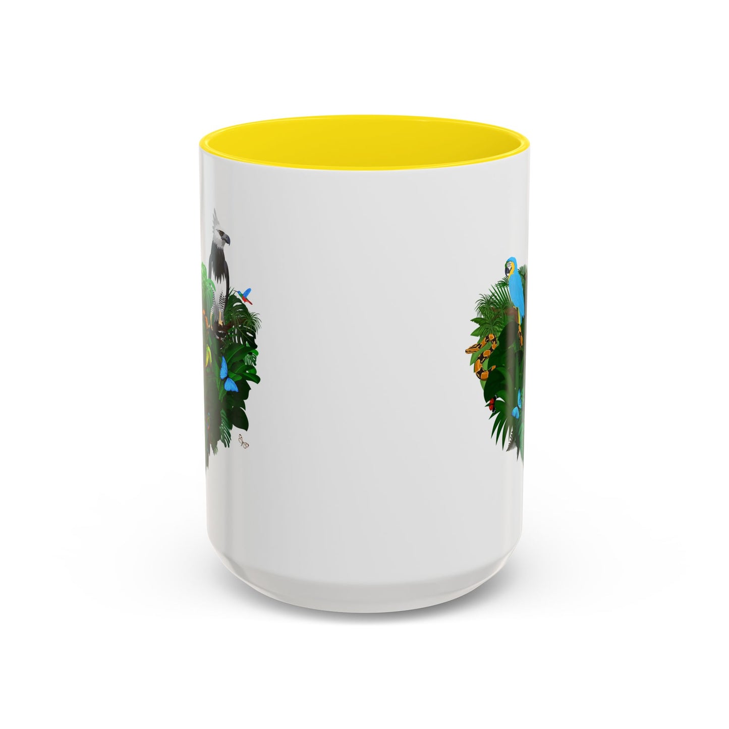 Accent Coffee Mug | Tropical-Inspired Drinkware / Rainforest Love