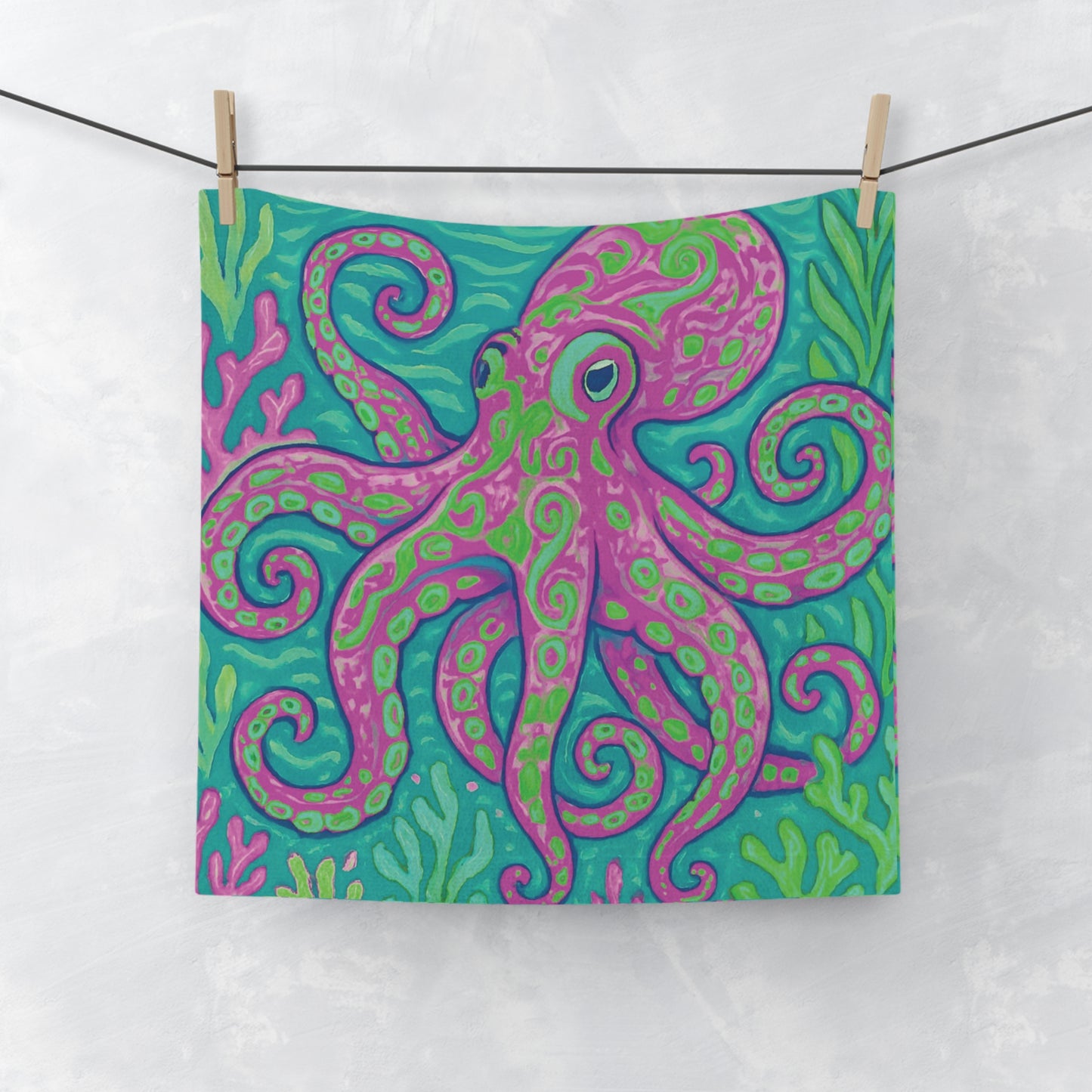 Face Towel - Gamma Kraken Joe