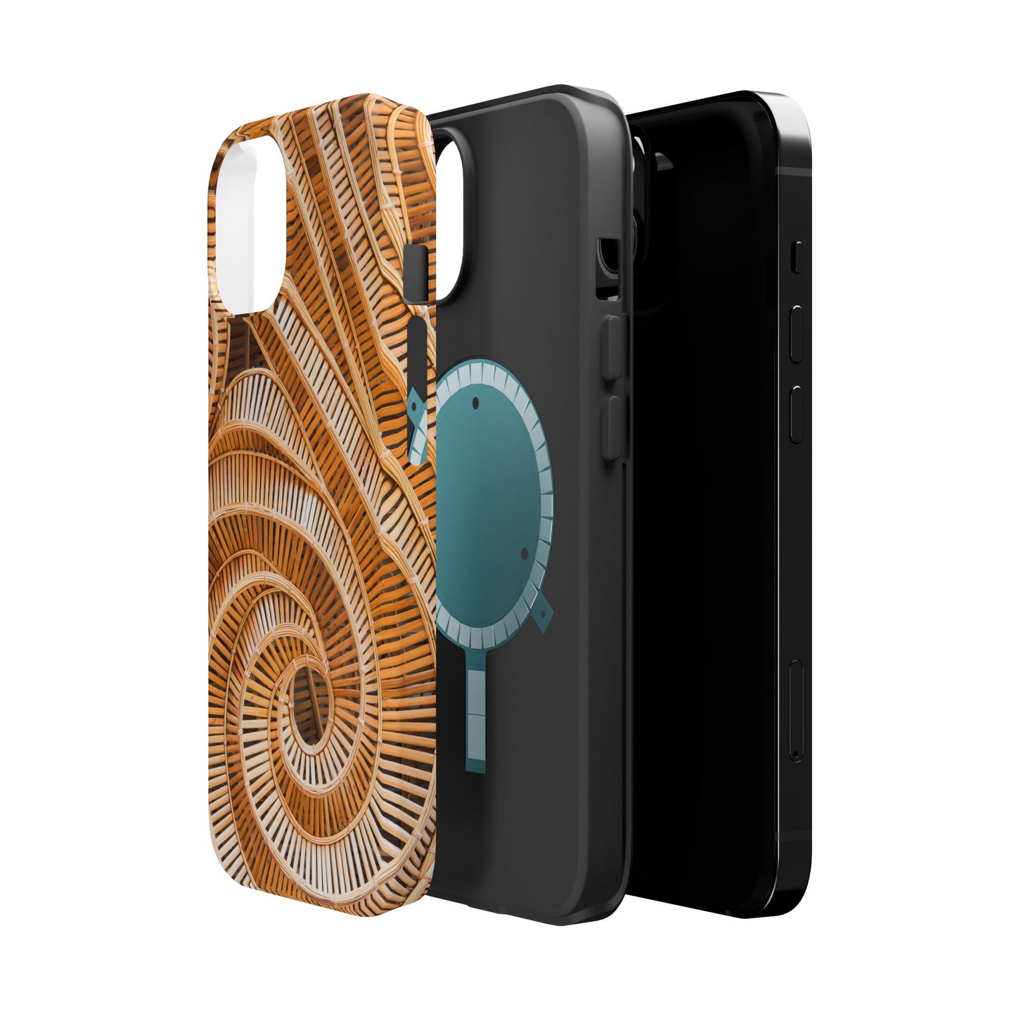 Magnetic Tough Cases, Natural Bamboo Spiral, Various Models