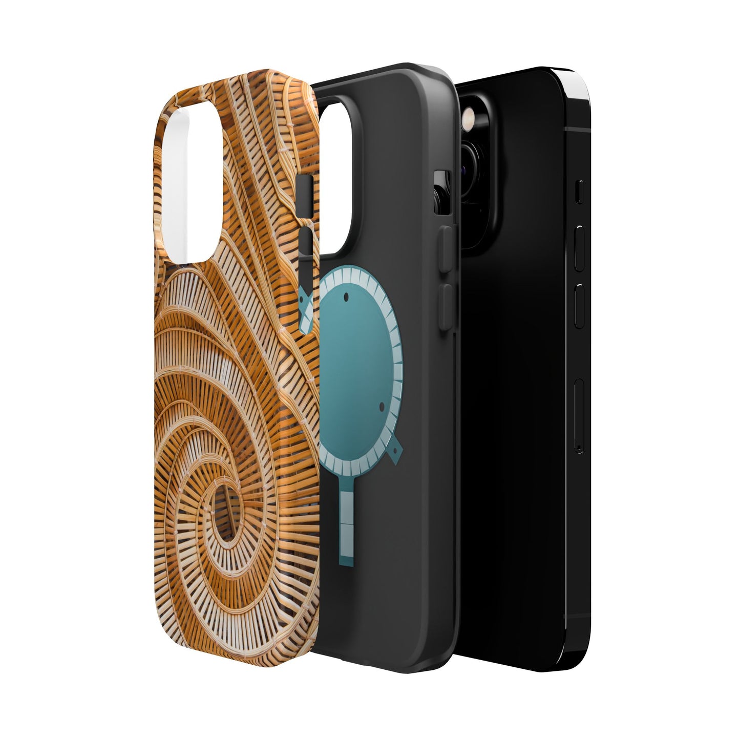 Magnetic Tough Cases, Natural Bamboo Spiral, Various Models