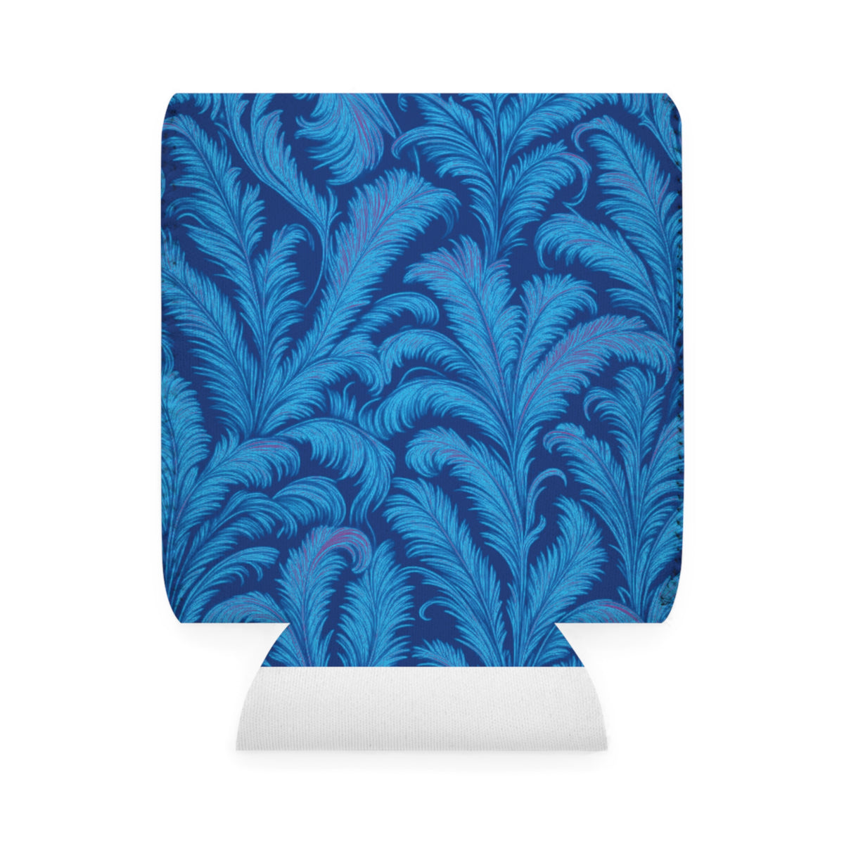 Rocco Blues/Dark Blue Can Cooler Sleeve - Perfect for Outdoor Picnics