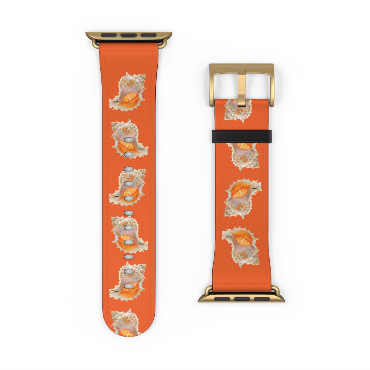 Apple Watch Band - Conch Seashell, orange