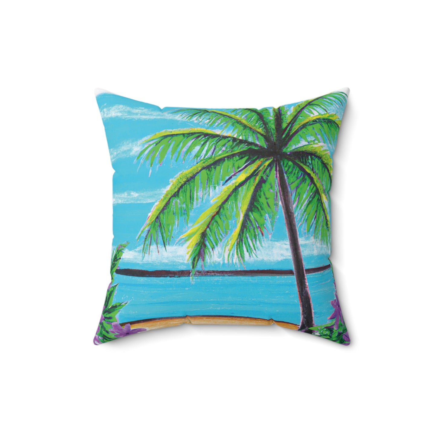 Decorative Pillow - Accent Cushion, 4 Sizes / Calm Beach