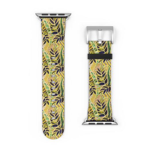 Apple Watch Band - Amazon Whimsy, Yellow