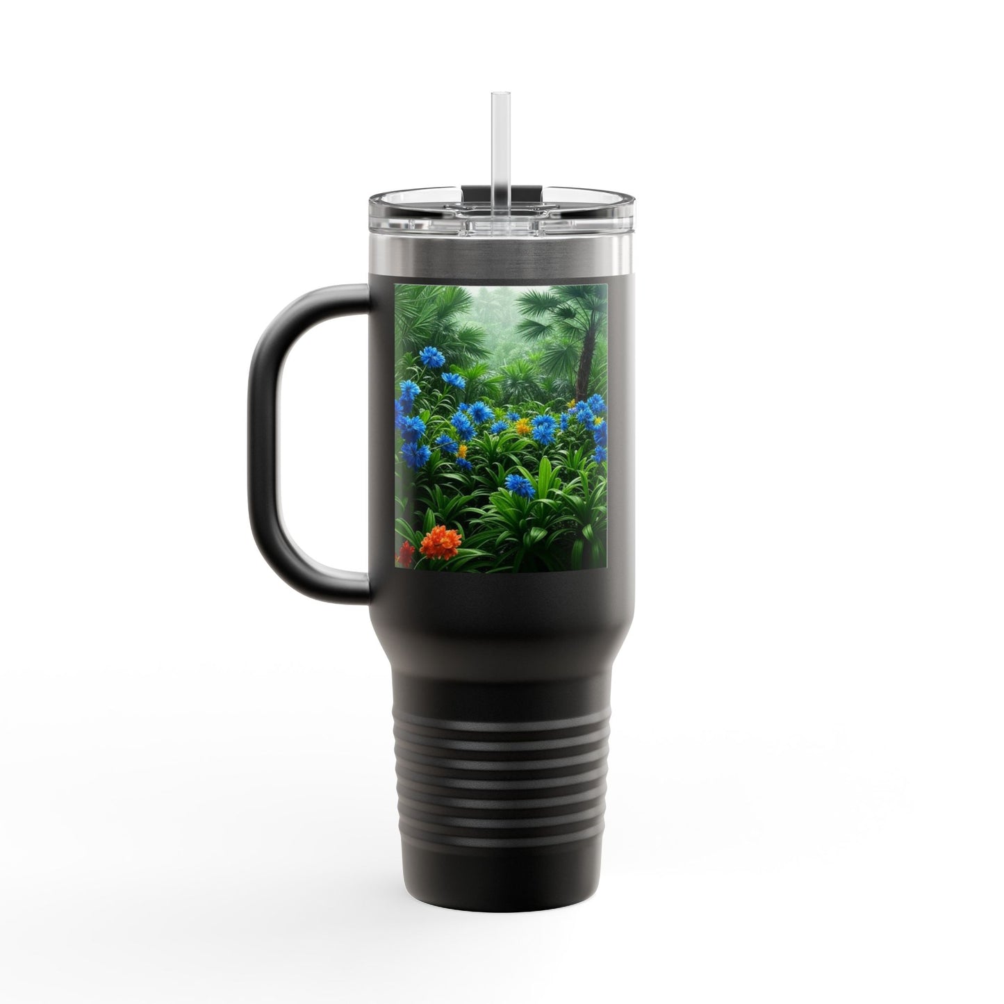 After the Rainforest Rain Insulated Travel Mug - 40oz - Perfect for Outdoor Adventures