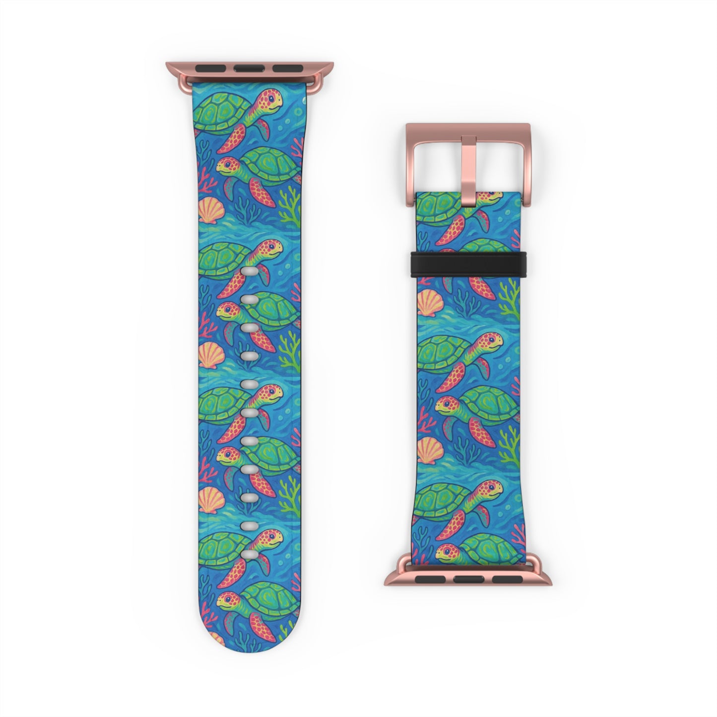 Apple Watch Band - Turtles and Corals
