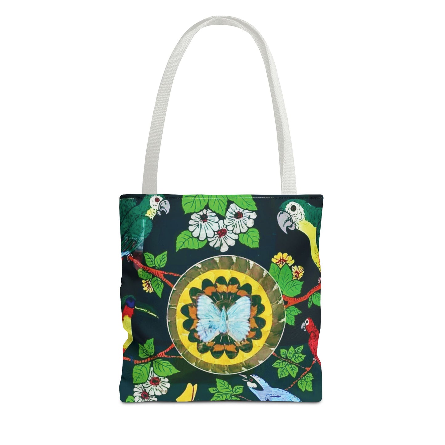 Parrots & Butterfly/Real Wings Tote Bag - 3 Sizes