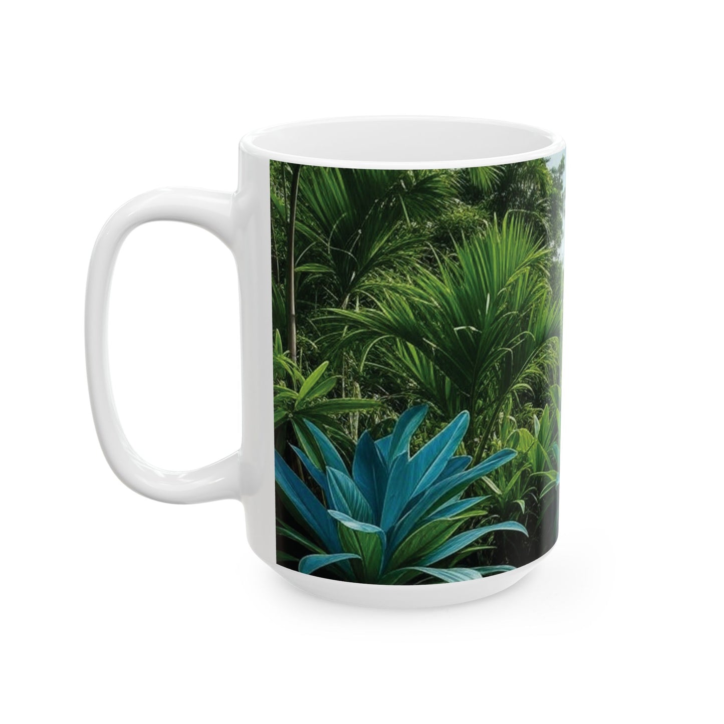 Ceramic White Mug - 11oz & 15oz,  Scenic Overlook
