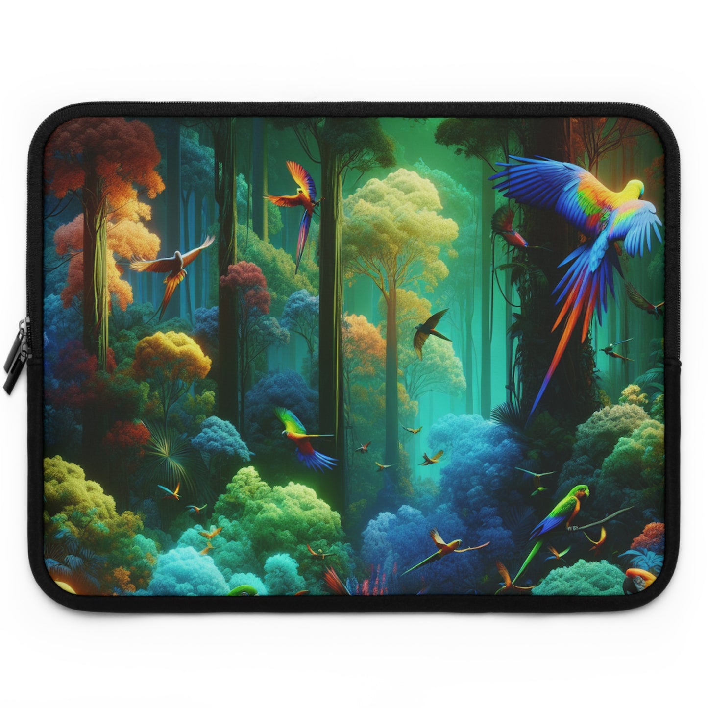 Tropical Laptop Sleeve, 5 Sizes - Perfect for Beach Lovers & Students / Flight School