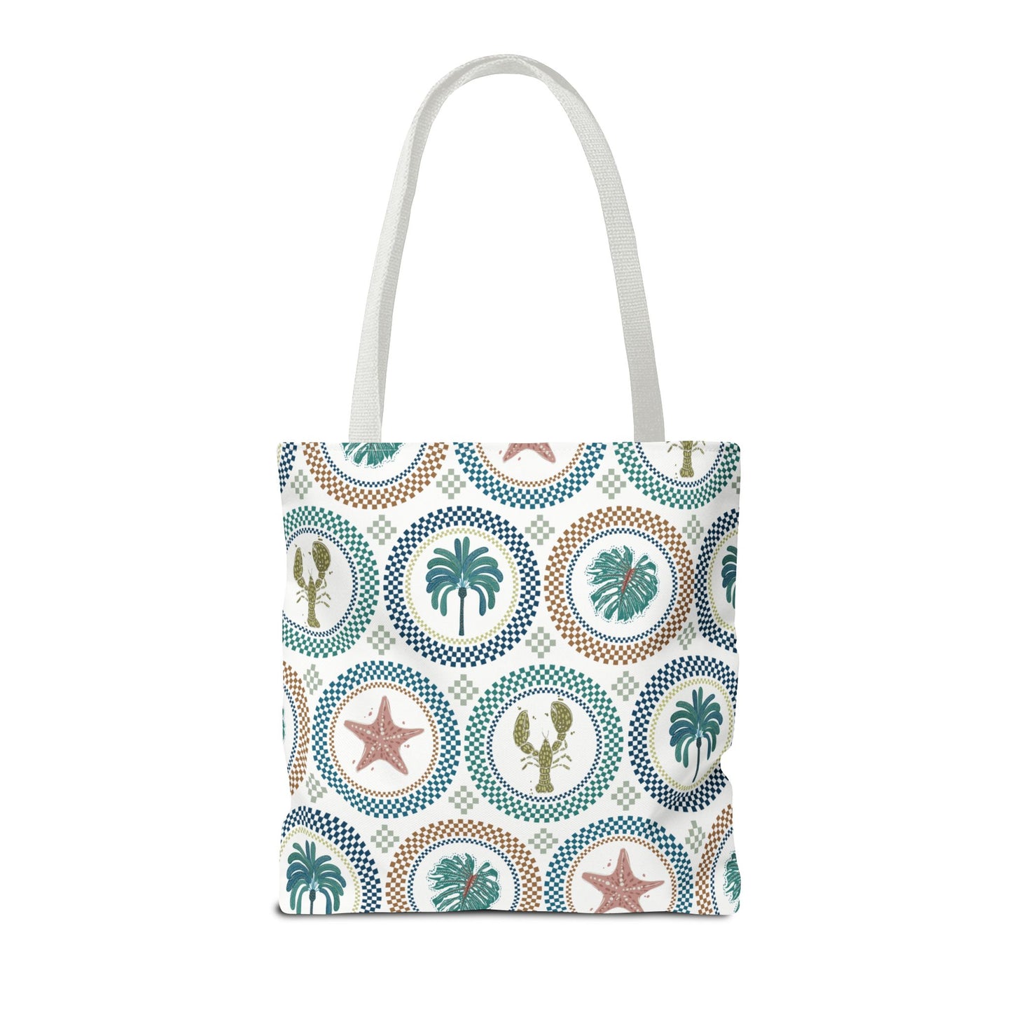 Mosaic Tropi Sealife Tote Bag - 3 Sizes