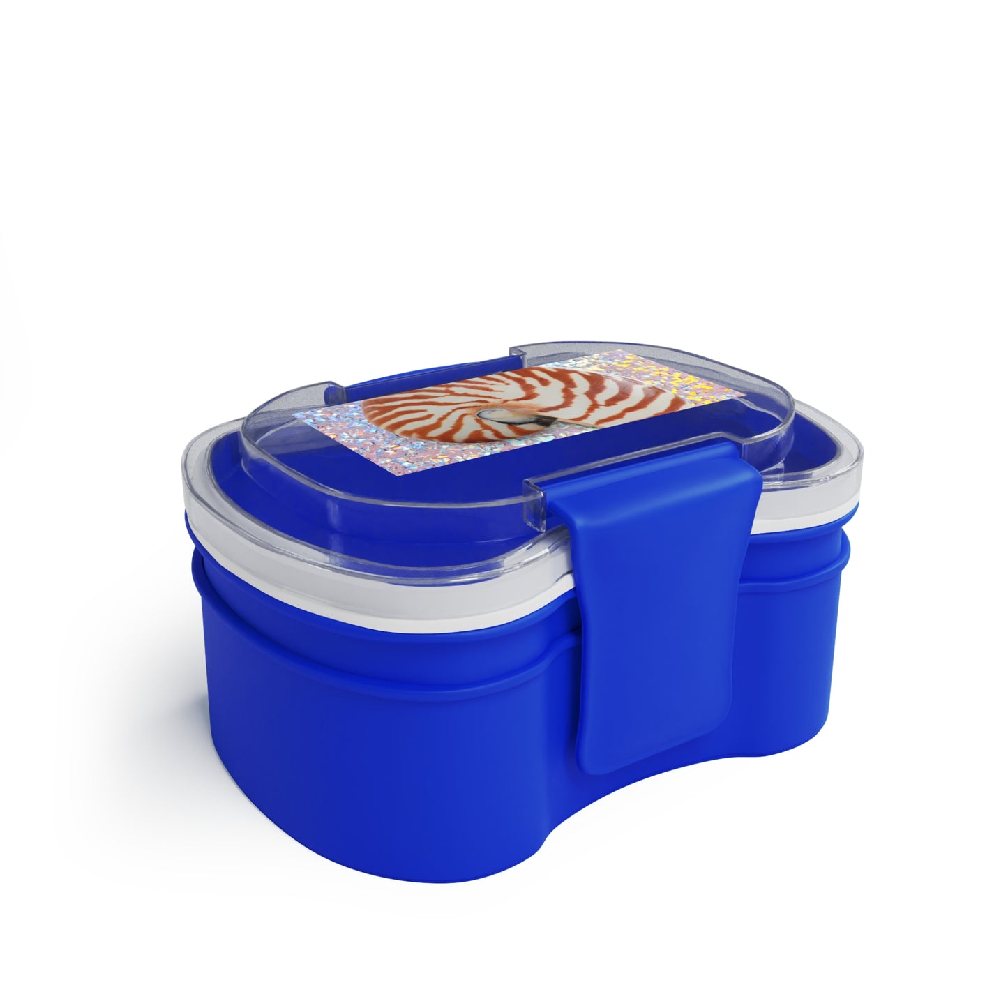 Two-tier Bento Box - Disco Tiger Stripe Nautilus