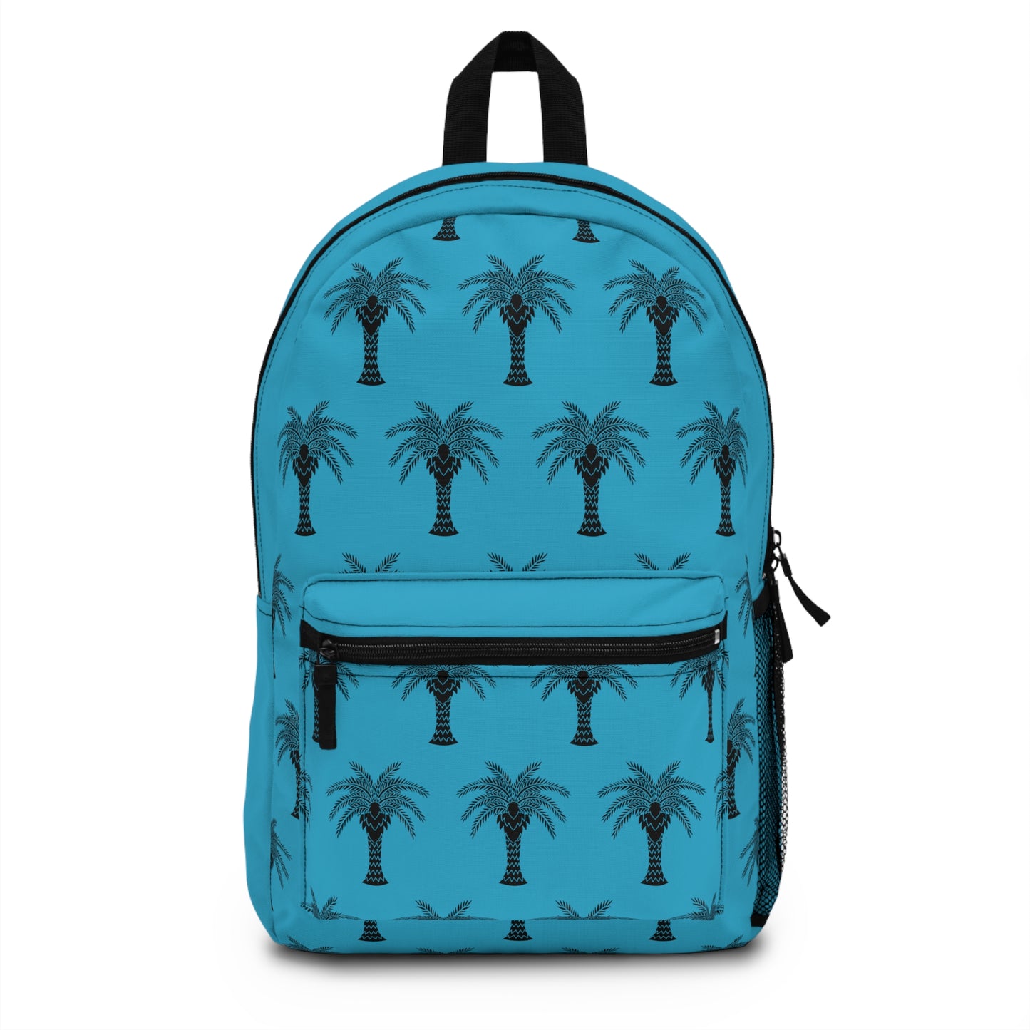 Tropical Backpack  / Stylized Palm, turquoise