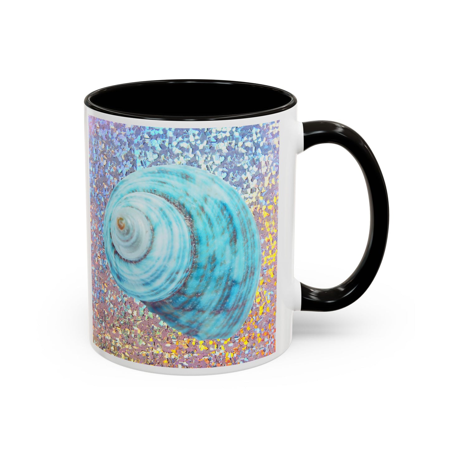 Colorful Mugs (11oz, 15oz), Disco Jade Turbo Shell