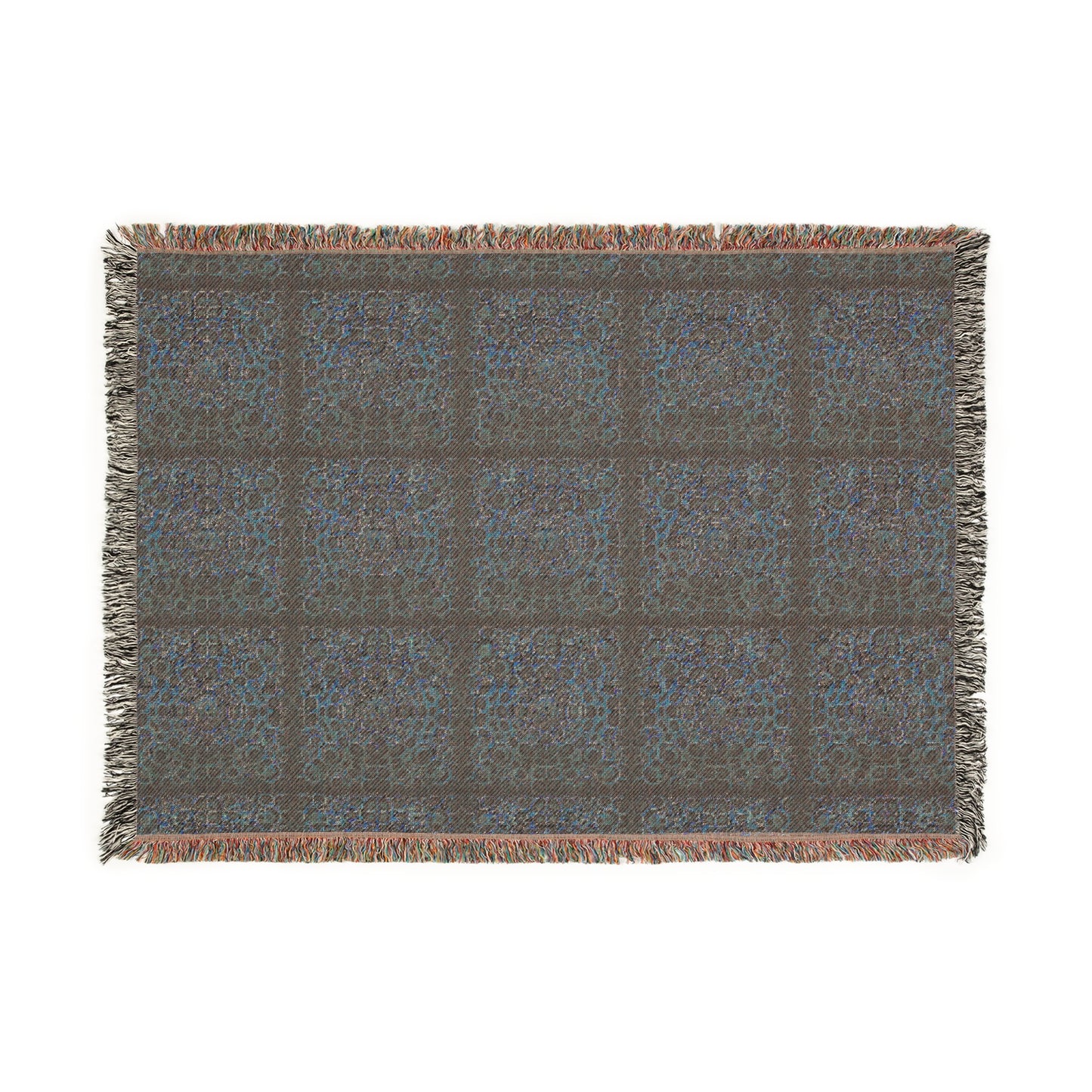 Cozy Woven Blanket with Textured Patterns - Perfect Cuddly Throw / Jaguar Spots