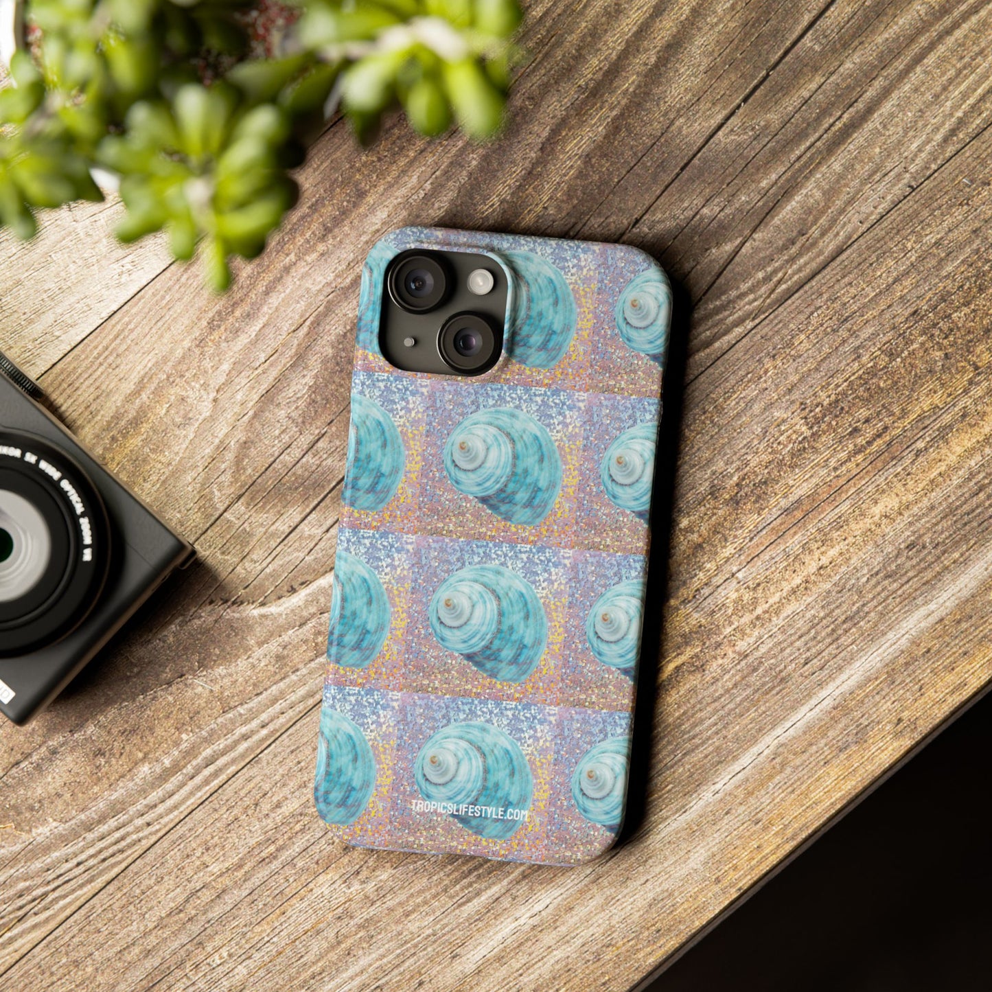 Slim Phone Cases - Disco Jade Turbo Shell