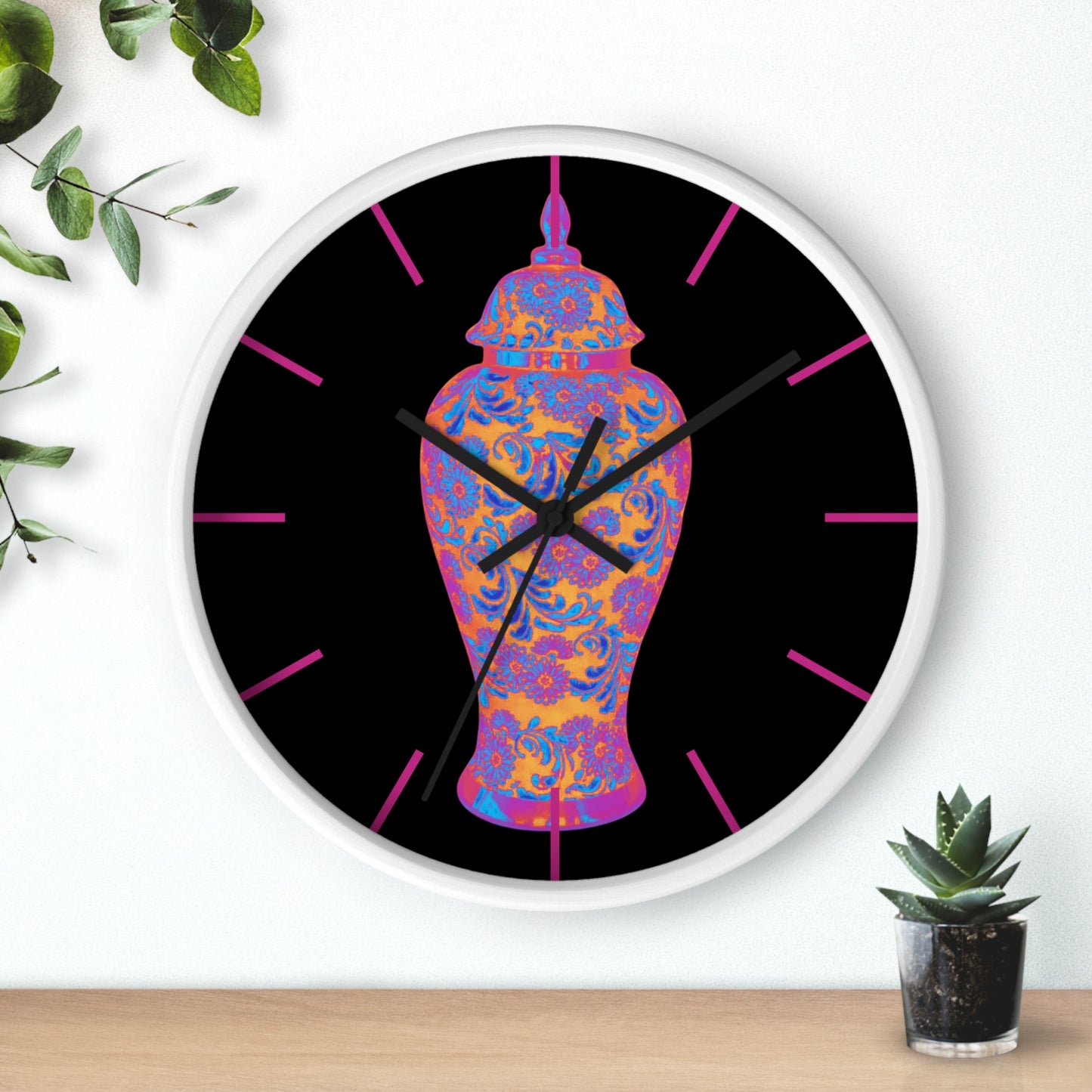 Wall Clock, Heatwave Ginger Jar, Hands/Base Variants