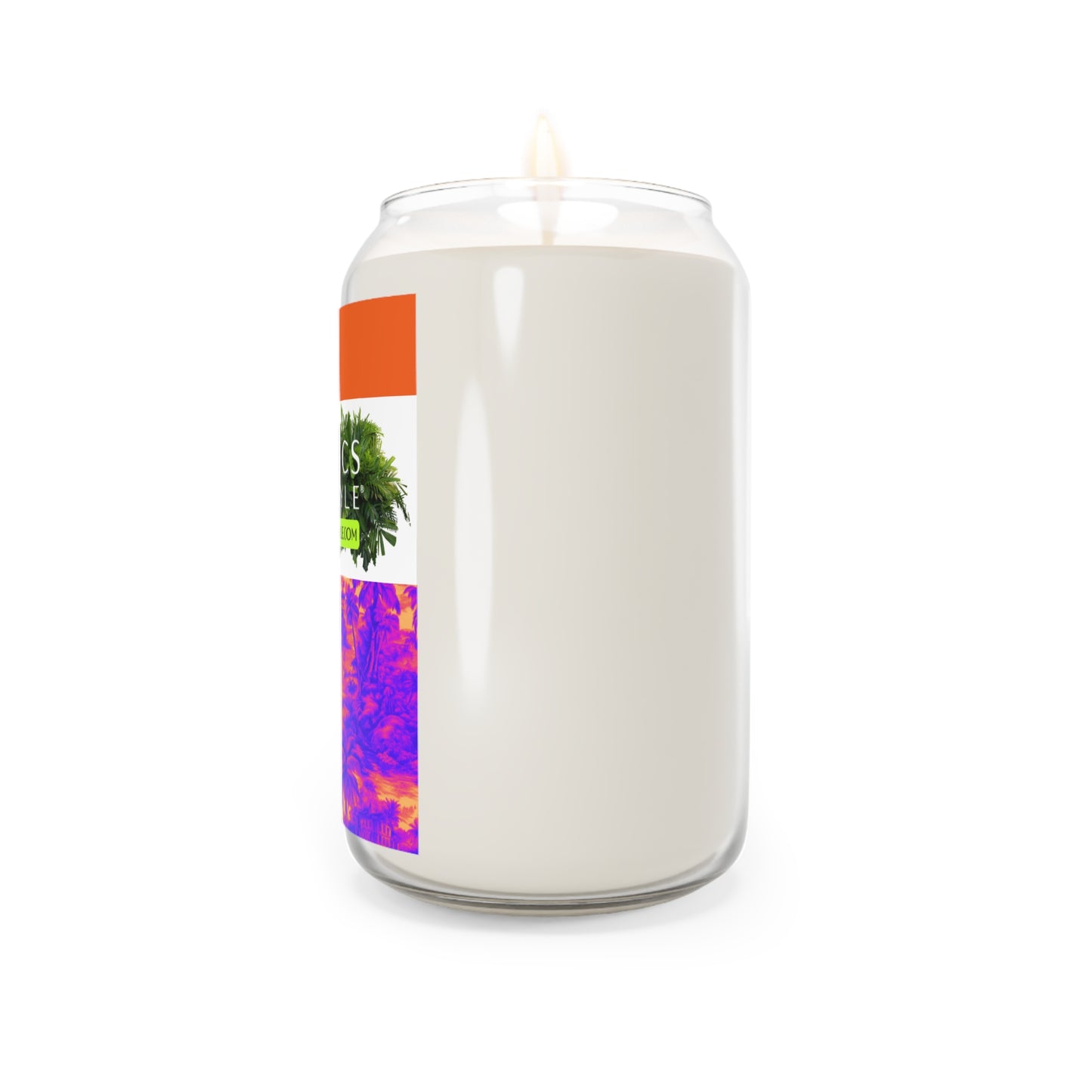 Scented Candle, 13.75oz - Tropics Lifestyle/Crazy Cool Tropical Toile