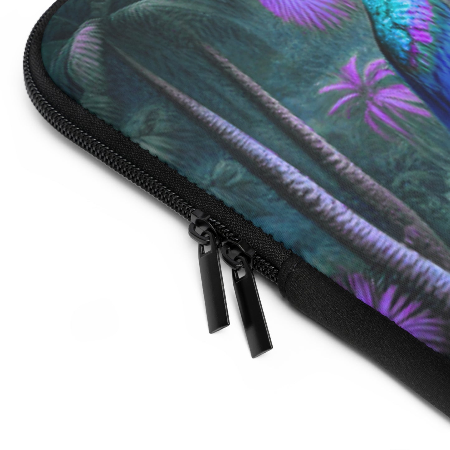 Tropical Laptop Sleeve, 5 Sizes - Perfect for Beach Lovers & Students / Sleeping Parrot Beauty, Fantasy