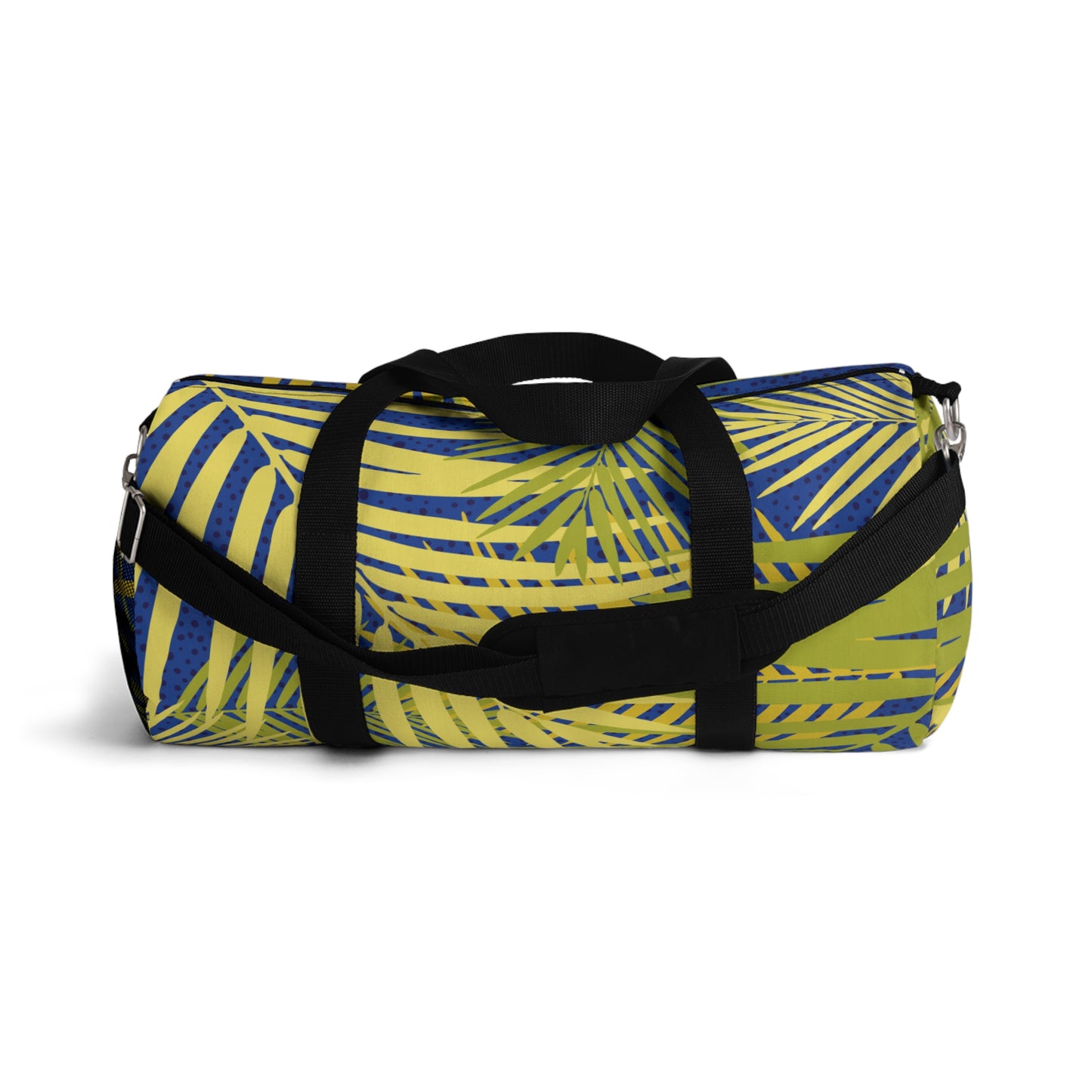 Tropical Rainforest Duffel Bag - Perfect for Travel and Gym / Gold Palms