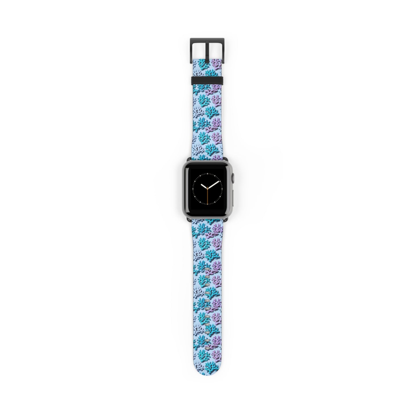 Apple Watch Band - Corals, Polar Blue