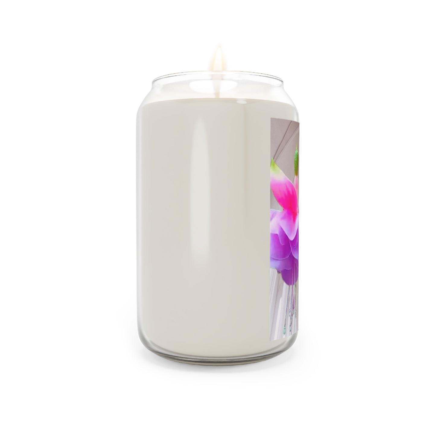 Scented Candle, 13.75oz - Two Pink Fuchsias / Gothic