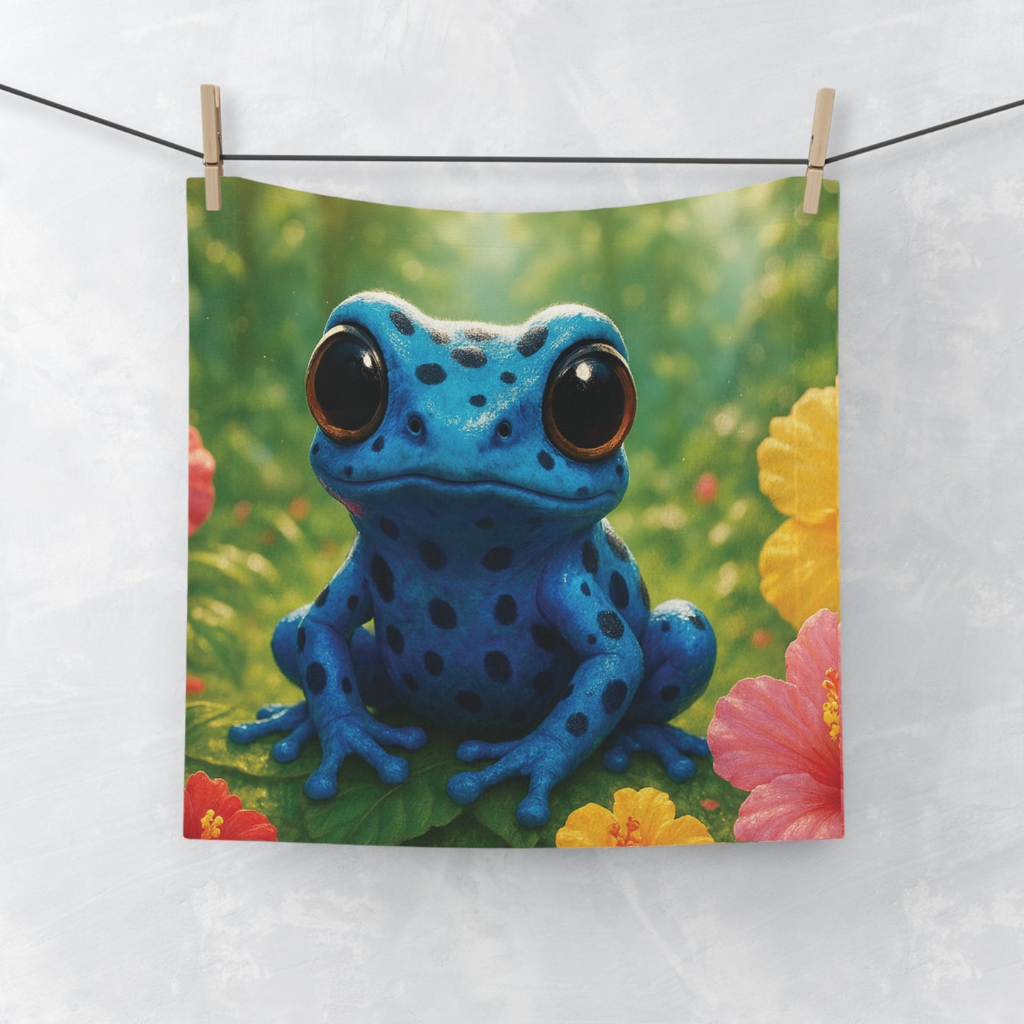 Face Towel - Baby Tree Frog