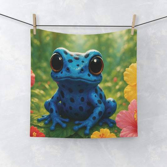 Face Towel - Baby Tree Frog