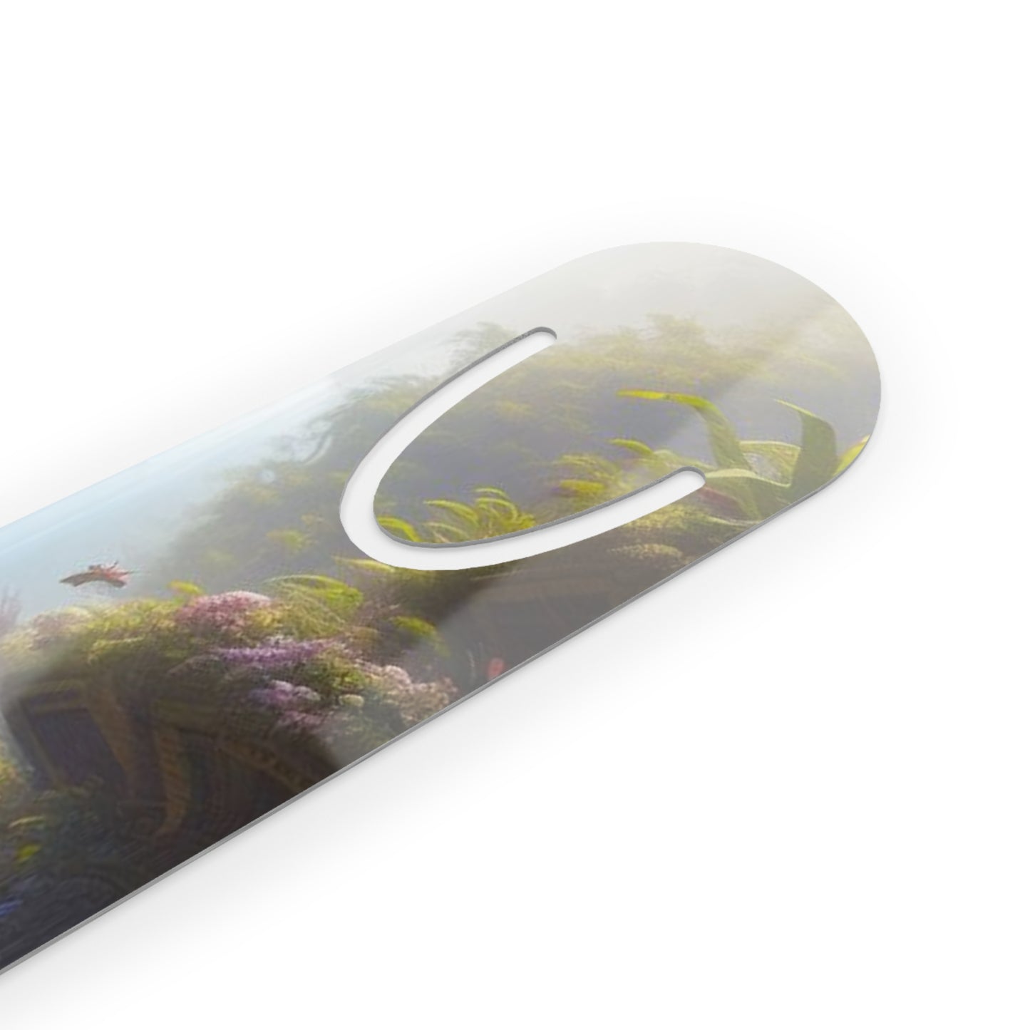 Bookmark - Aluminum, Rainforest Home