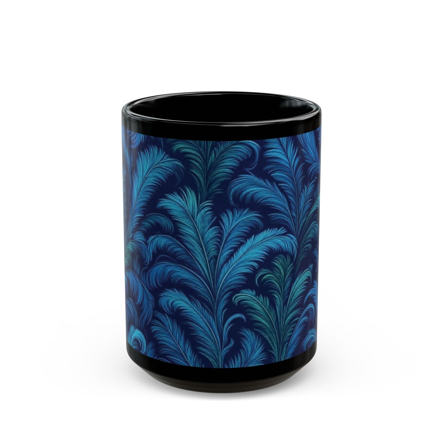 Black Coffee Mug - Rocco Deep Ocean