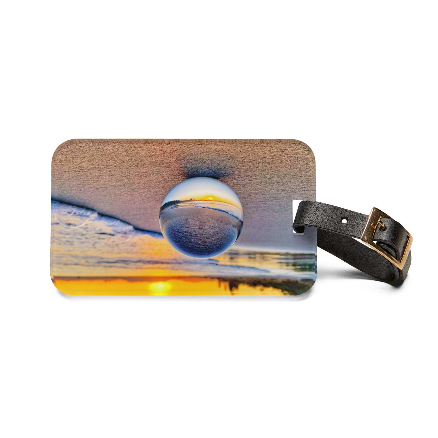 Luggage Tag - Crystal Ball on Sunset Beach