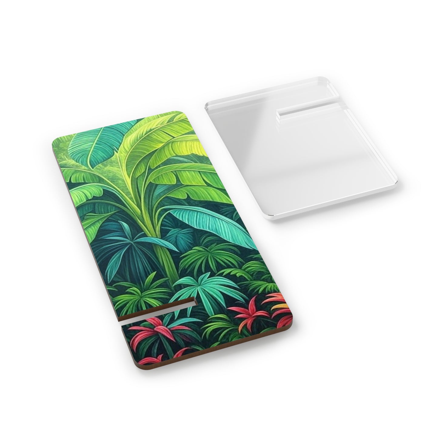 Stylish Smartphone Display Stand - Rainforest Sleeping Spot
