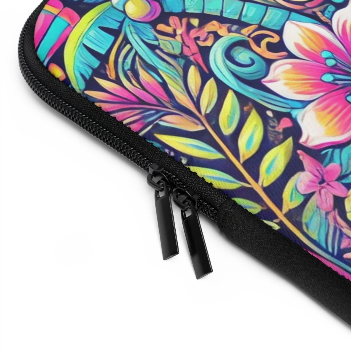 Tropical Laptop Sleeve, 5 Sizes - Perfect for Floral Lovers & Students / Happy Tropics