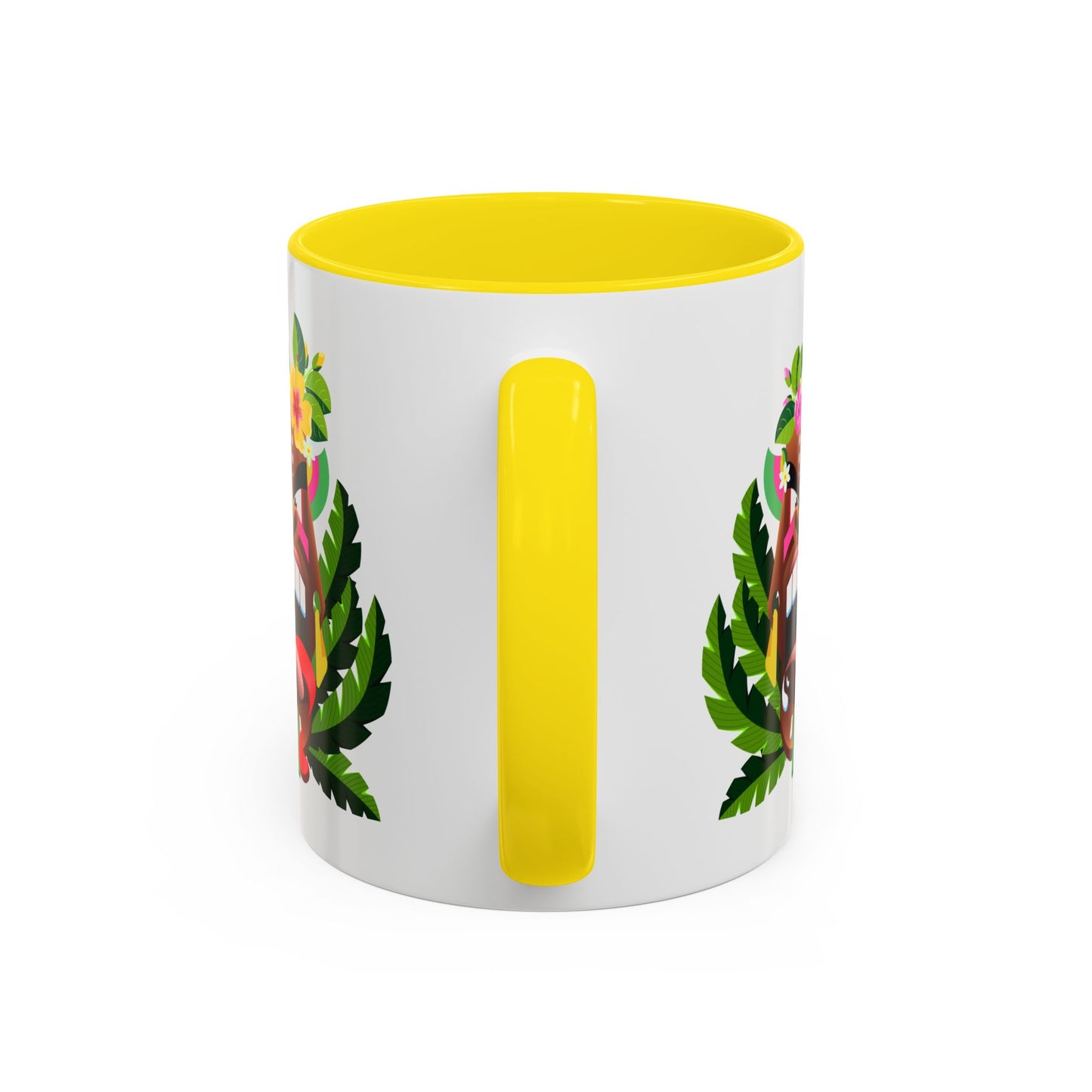 Accent Coffee Mug (11, 15oz), 8 Colors - Tiki Boss Alelo