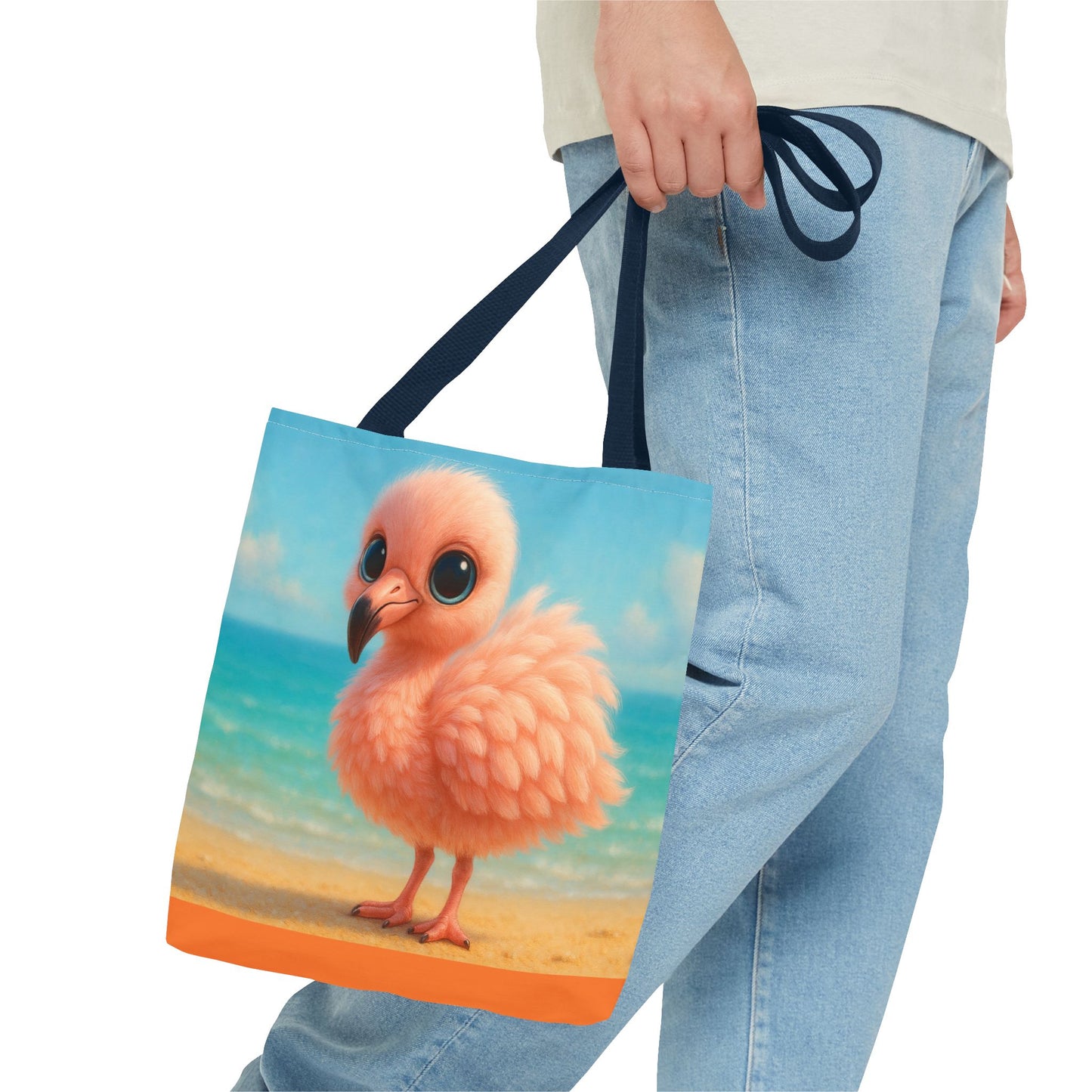 Baby Flamingo Tote Bag - 3 Sizes