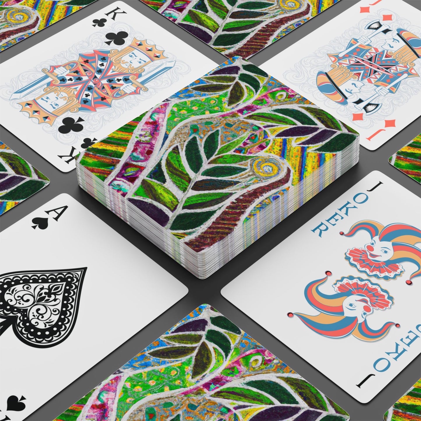 Poker Playing Cards -  Amazon Whimsy