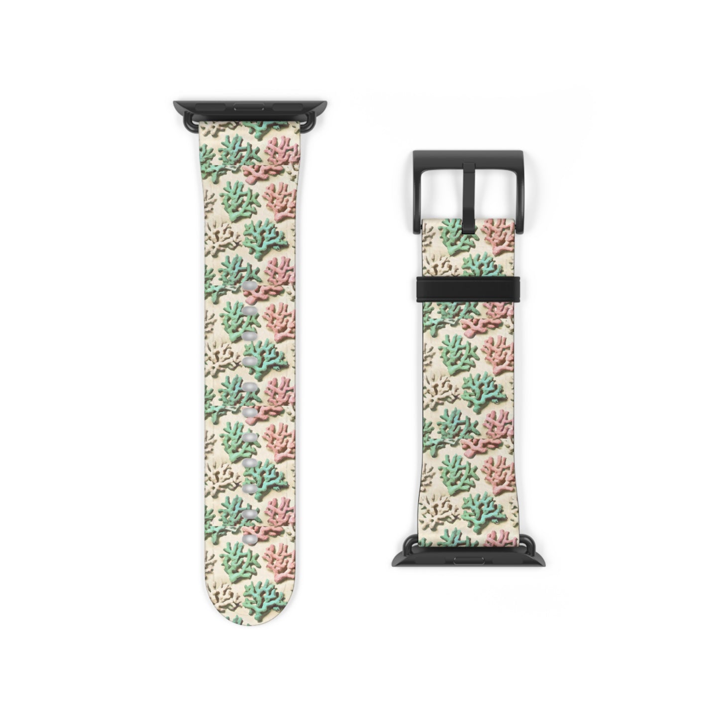 Apple Watch Band - Corals, Cream