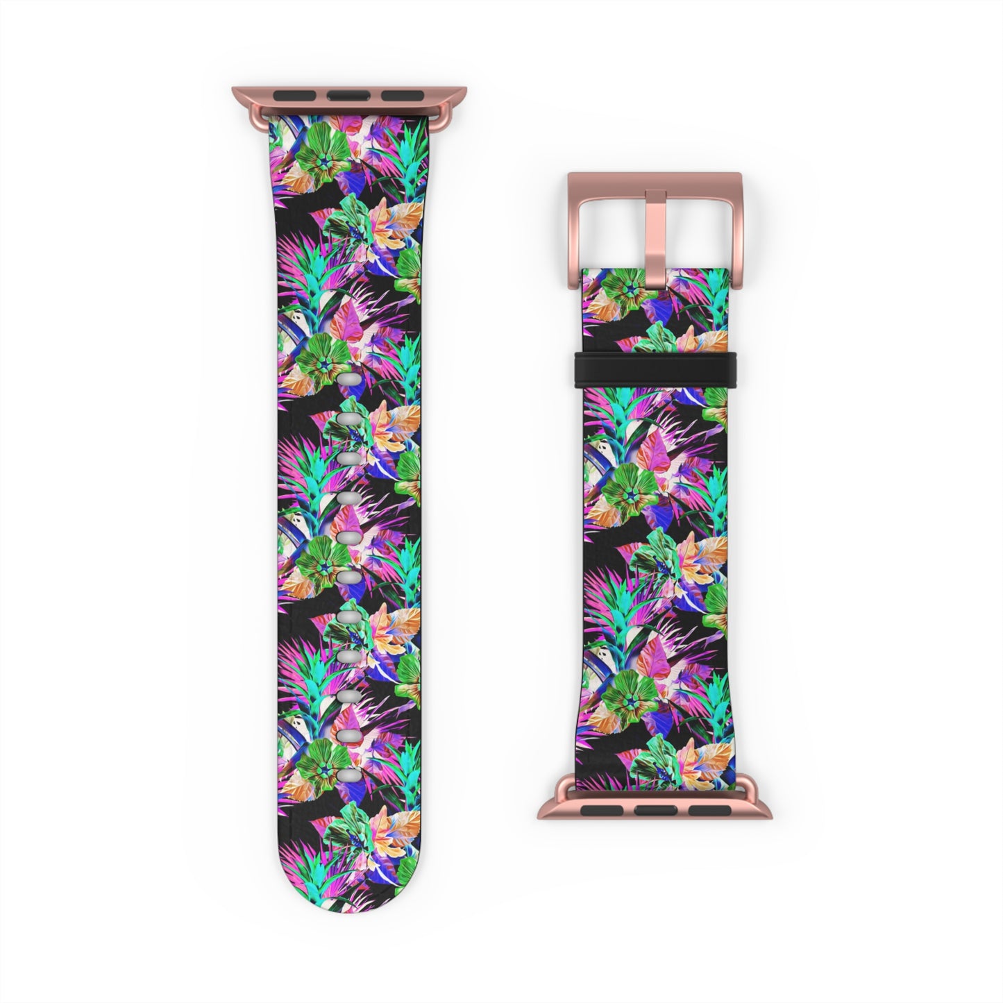 Apple Watch Band - Plant Palooza, black