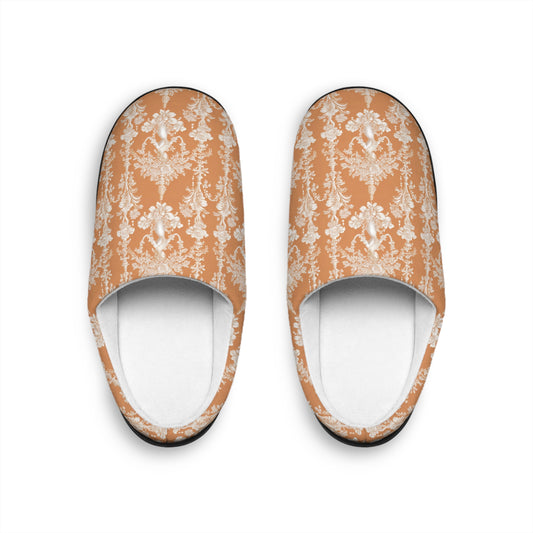 Women's Indoor Slippers - Pearl Lady Toile, melon