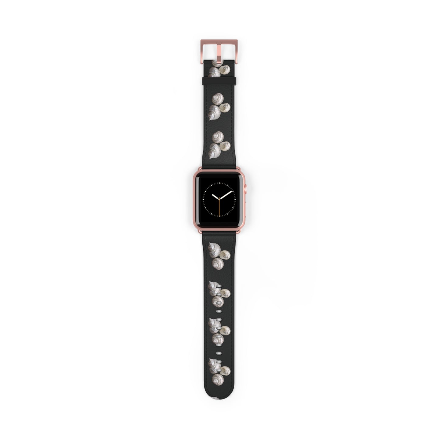 Apple Watch Band - Nautilus Shell Trio, black